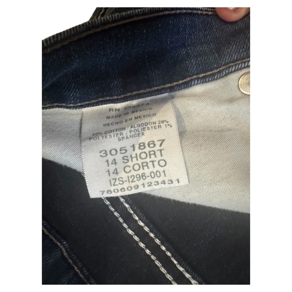 Women's Relaxed Fit Denim Petite Size 14 - Picture 4 of 5